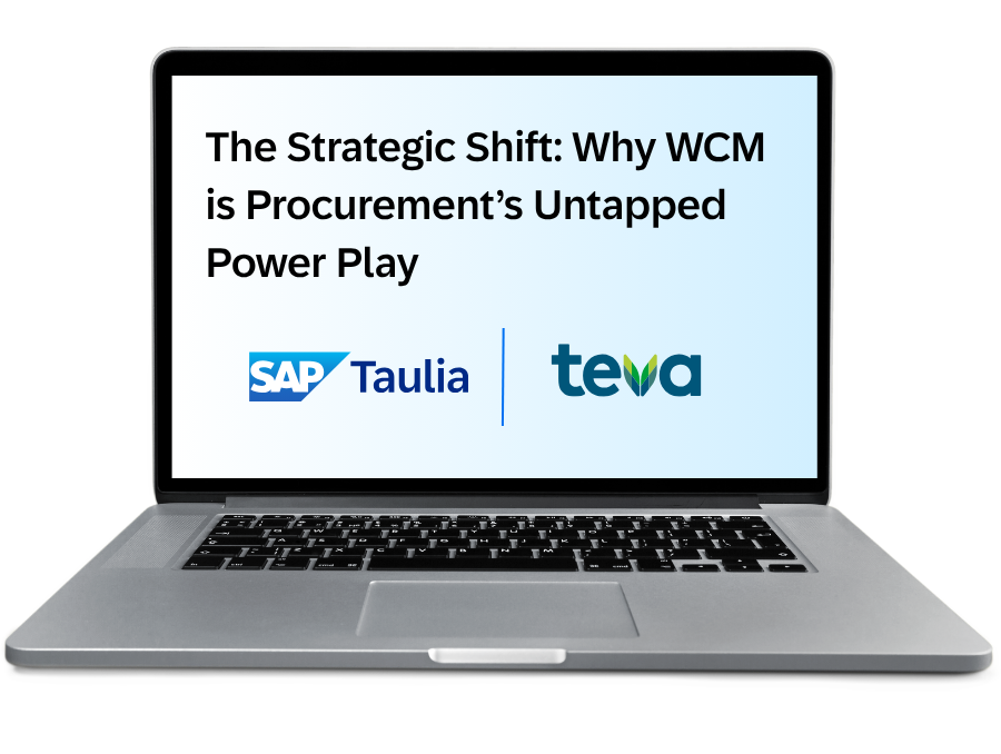 The Strategic Shift Why WCM is Procurement’s Untapped Power Play laptop image